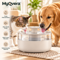Myqvera™ Smart Filter Pet Water Fountain