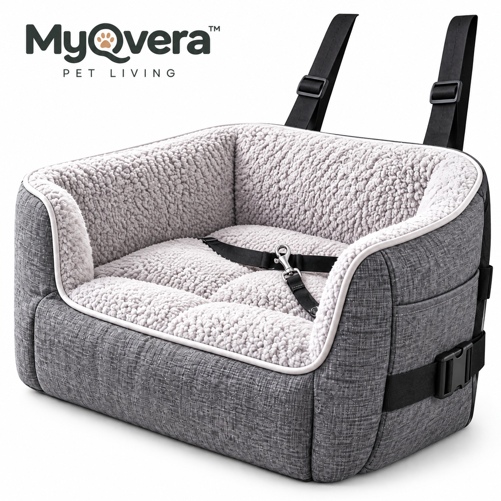 Myqvera™ Premium Pet Car Travel Bed