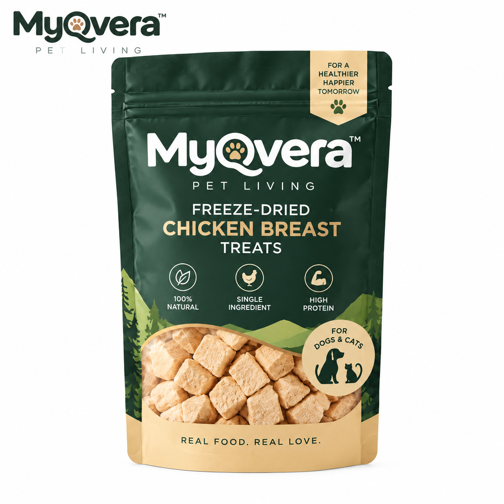 Myqvera™ Freeze-Dried Chicken Breast Treats