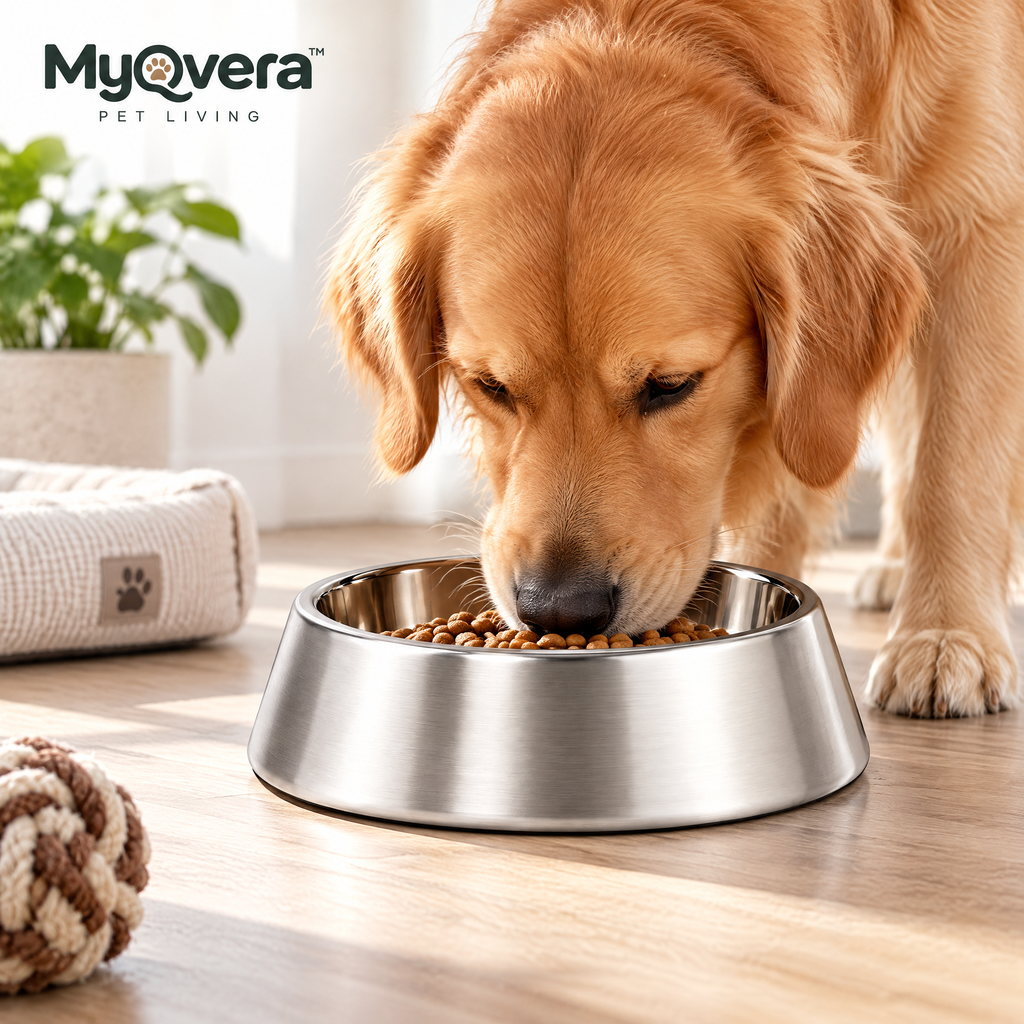 Myqvera™ Premium Stainless Steel Pet Bowl