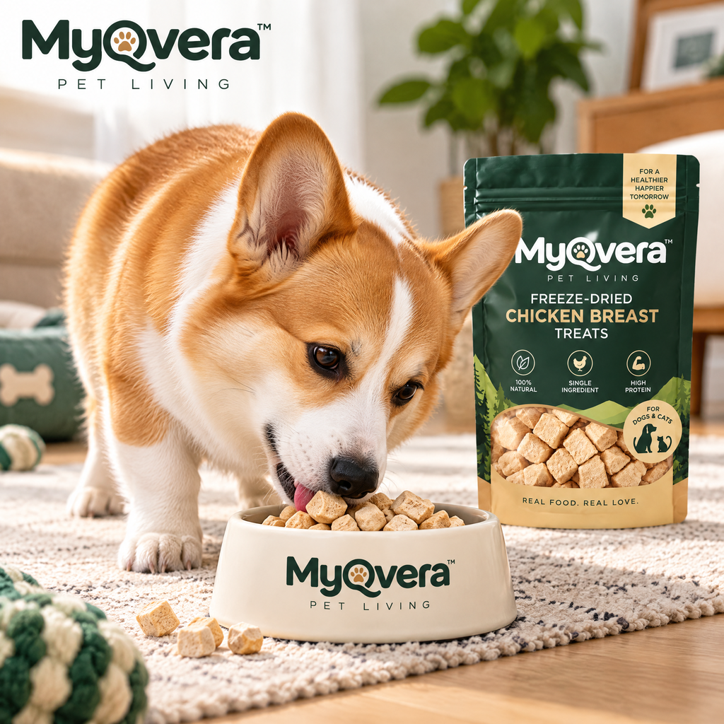 Myqvera™ Freeze-Dried Chicken Breast Treats