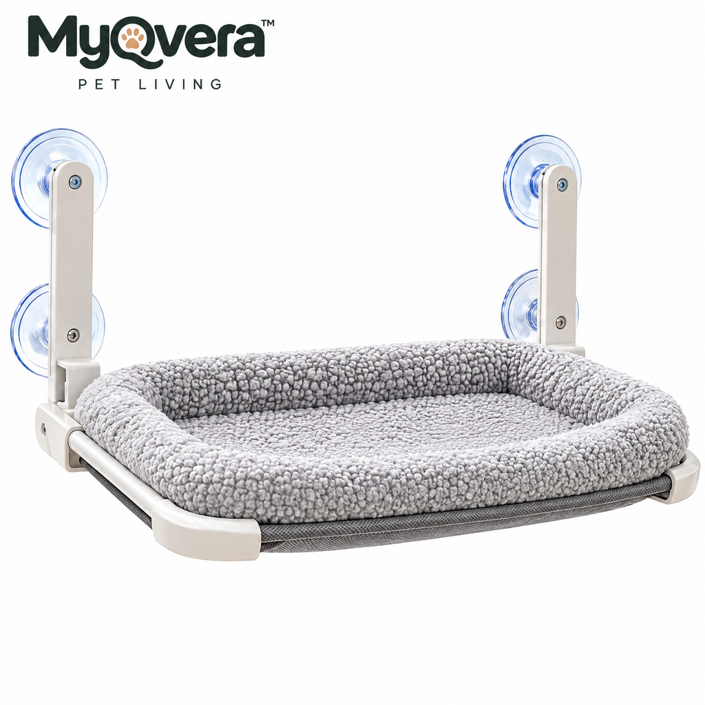 Myqvera™ Cozy Window Cat Perch Bed