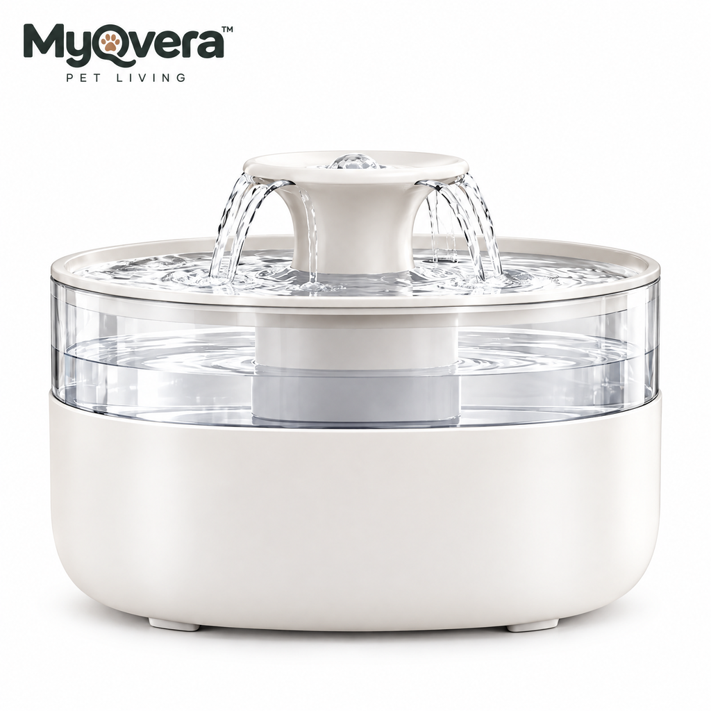Myqvera™ Smart Filter Pet Water Fountain