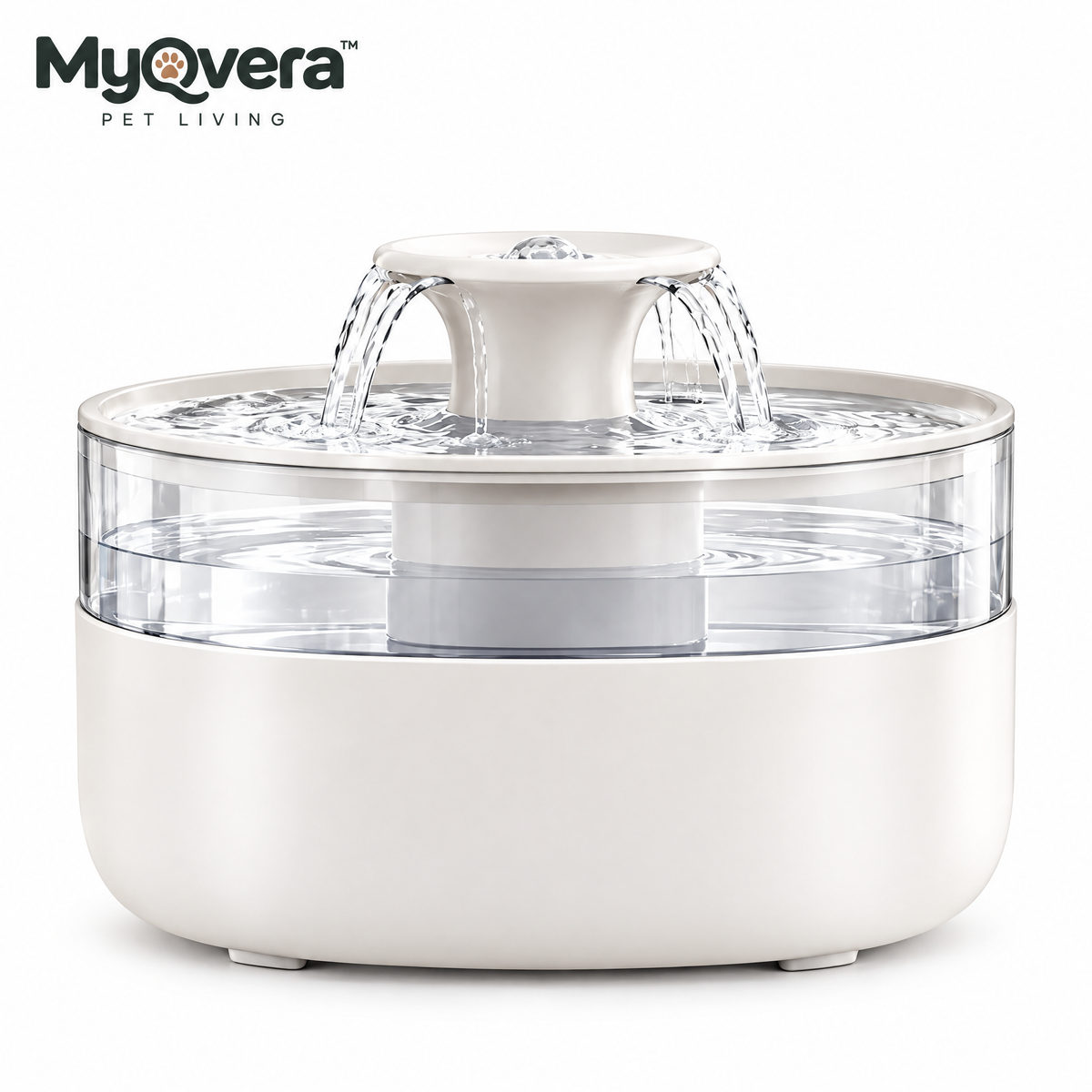 Myqvera™ Smart Filter Pet Water Fountain