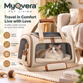 Myqvera™ Breathable Soft Pet Travel Carrier Bag