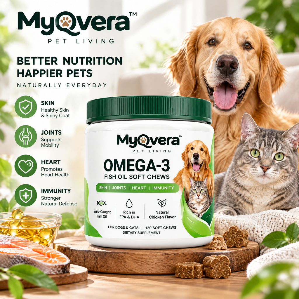 Myqvera™ Omega-3 Fish Oil Soft Chews