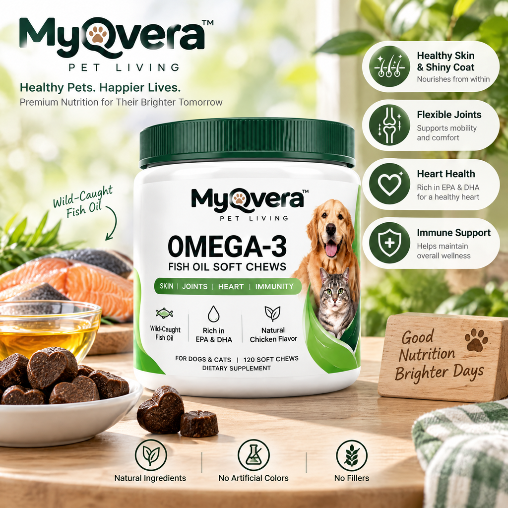 Myqvera™ Omega-3 Fish Oil Soft Chews