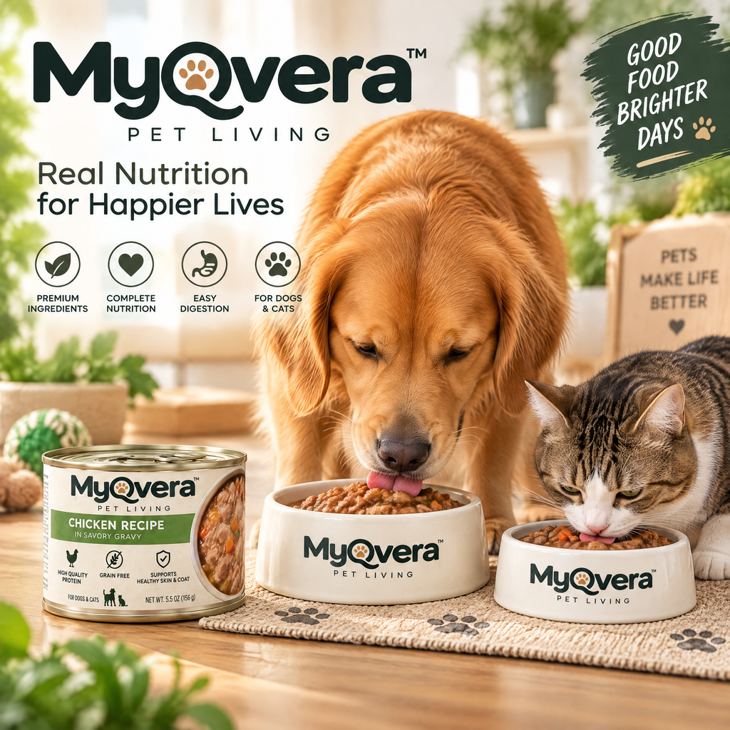 Myqvera™ Chicken Recipe Wet Pet Food in Savory Gravy