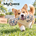 Myqvera™ Interactive Rope Ball Dog Toy