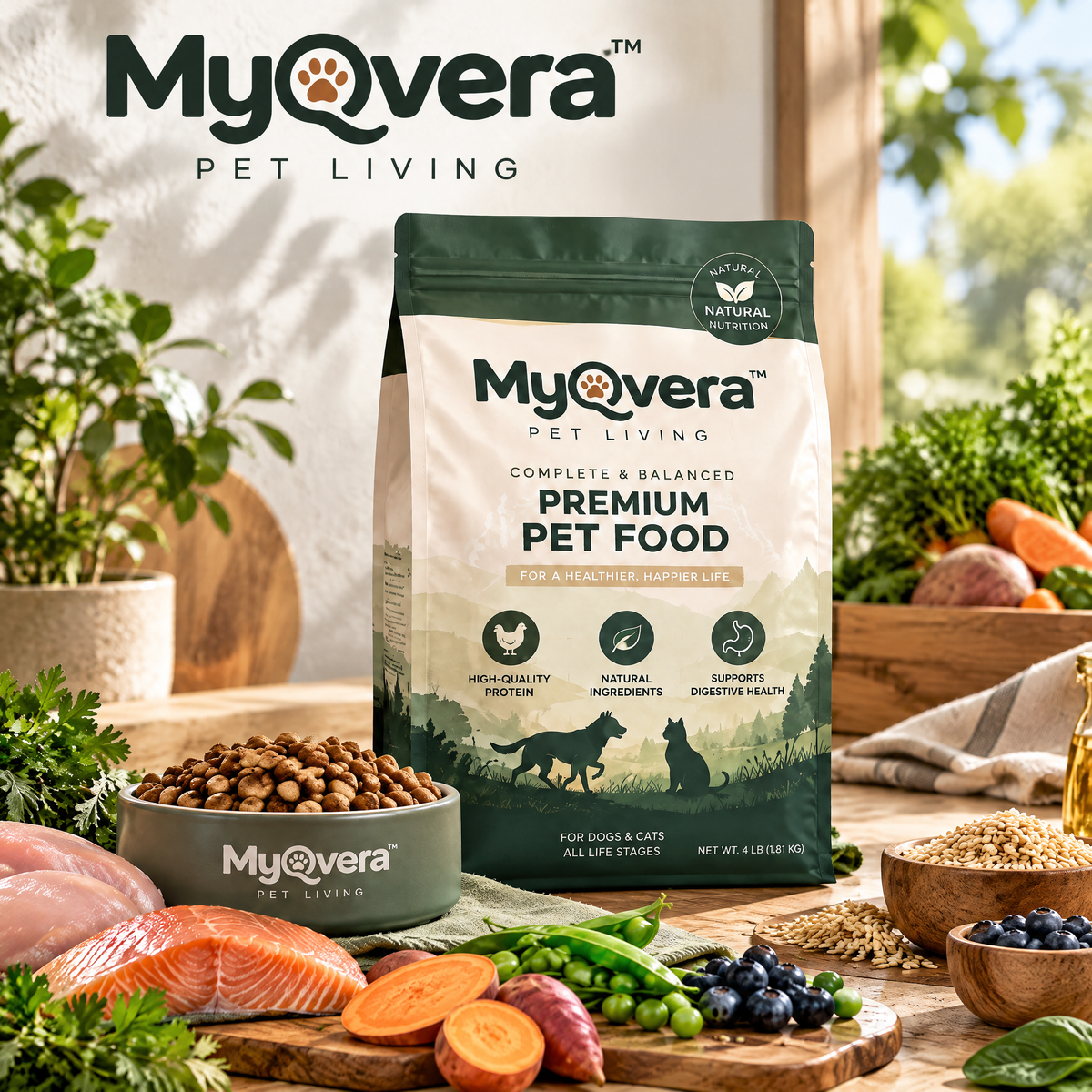 Myqvera™ Premium Complete & Balanced Pet Food