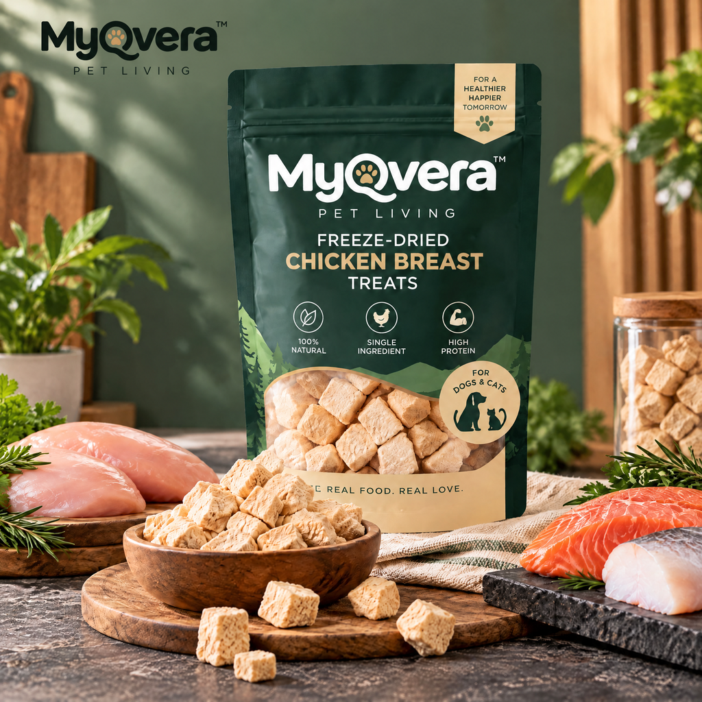 Myqvera™ Freeze-Dried Chicken Breast Treats