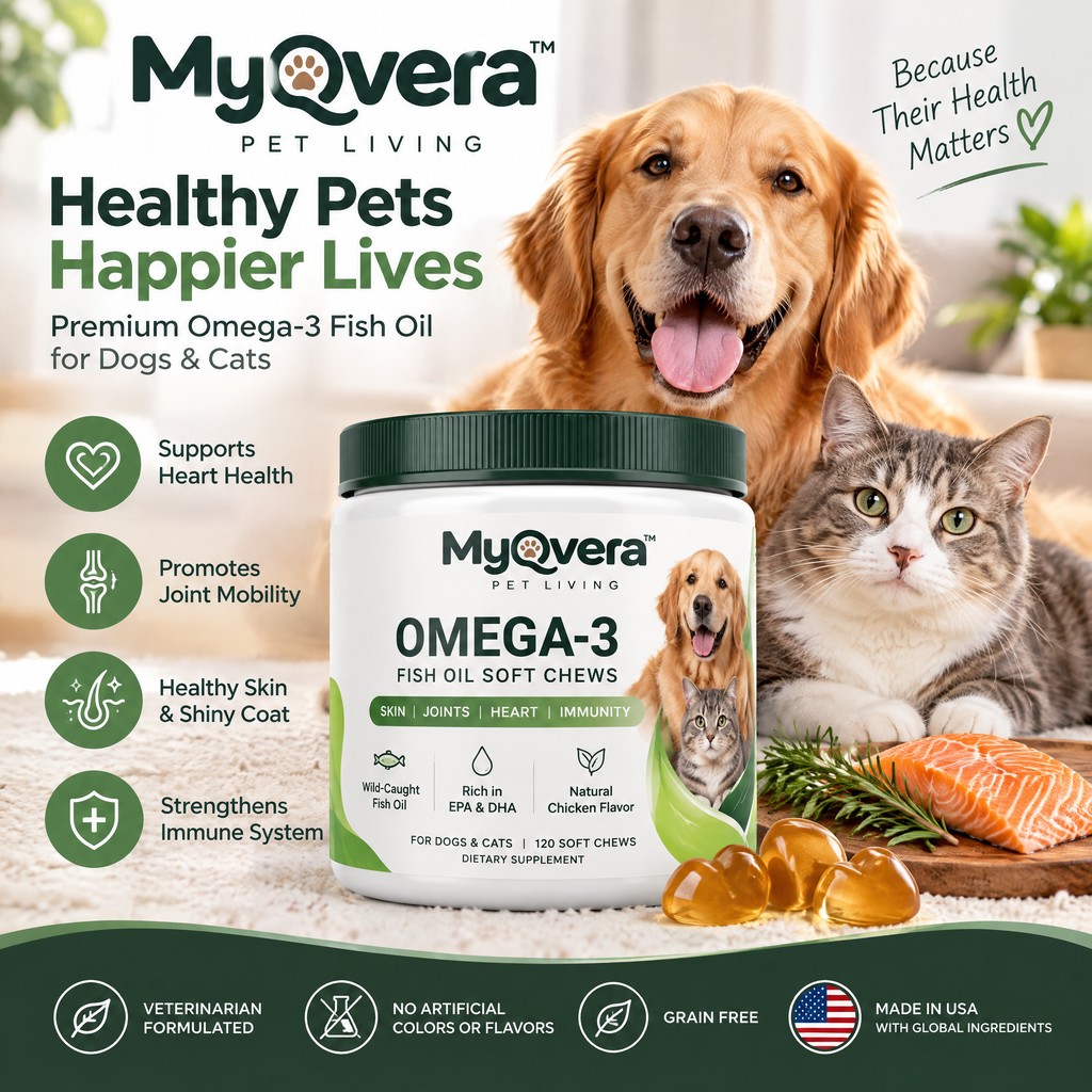 Myqvera™ Omega-3 Fish Oil Soft Chews
